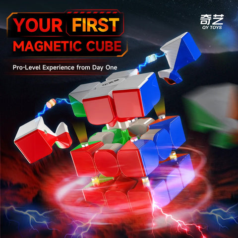 QiYi Warrior M 3x3 Magnetic UV Coated Speed Cube