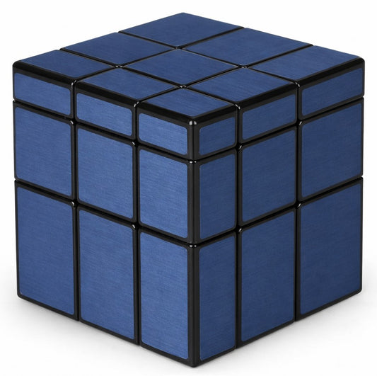 QiYi 3x3 Mirror S Blocks Cube - Blue Metallic