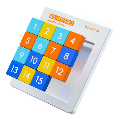 QiYi Macaron Magnetic Number Klotski 4x4