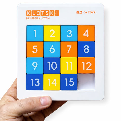 QiYi Macaron Magnetic Number Klotski 4x4