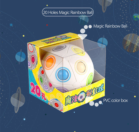 MoYu Rainbow Ball Magic Sphere Puzzle - 20 Holes