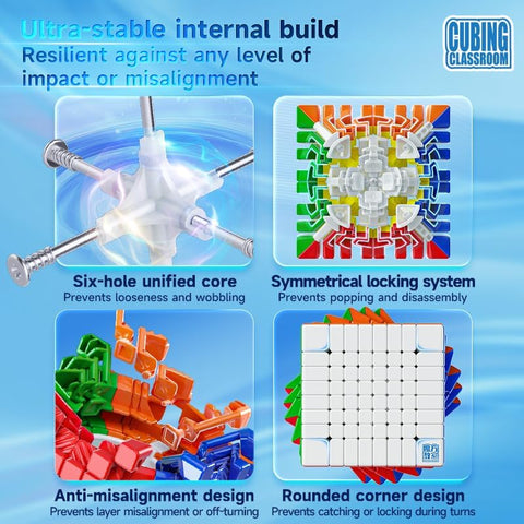 MoYu MeiLong 8x8 V3 Speed Cube - Compact 65.5mm Edition