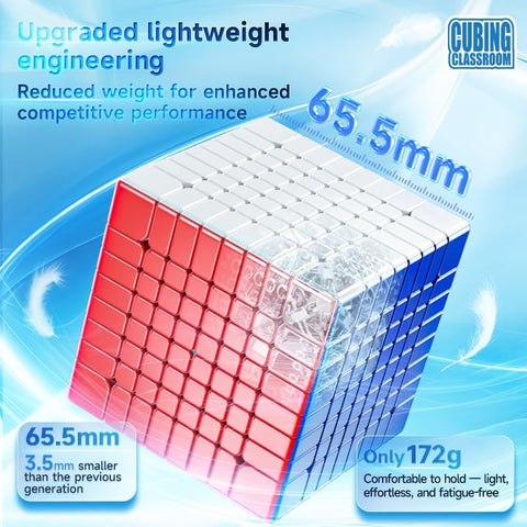 MoYu MeiLong 8x8 V3 Speed Cube - Compact 65.5mm Edition