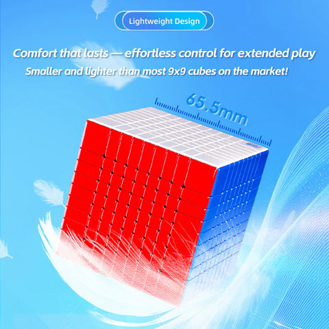 MoYu MeiLong 9x9 V3 Speed Cube - Compact 65.5mm Edition