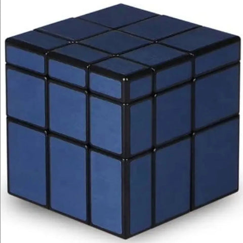 QiYi Mirror Puzzle Cube 3x3x3 Speed Cube, Blue