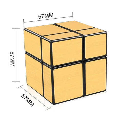 Sengso 2x2x2 Gold Mirror Speed Cube