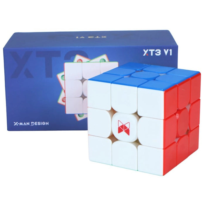 X-Man XT3 V1 3x3 Flagship Speed Cube – Magnetic Core, Adjustable, Matte Finish