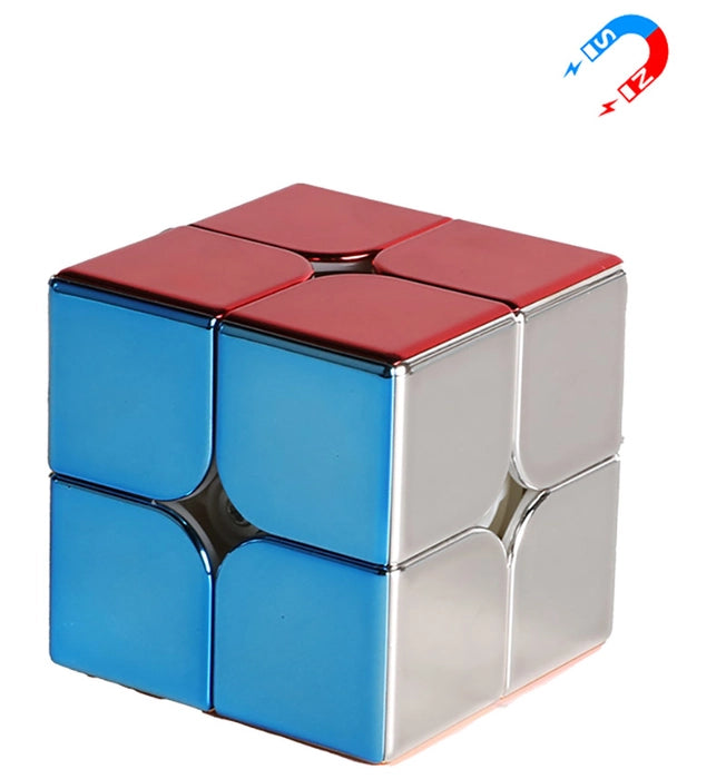 Sengso Legend 2x2 M Magnetic Metallic Speed Cube