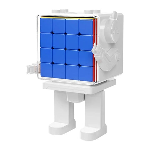 MoYu 4M 4x4 Magnetic Cube + Robot Toy Display Box