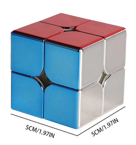 Sengso Legend 2x2 M Magnetic Metallic Speed Cube