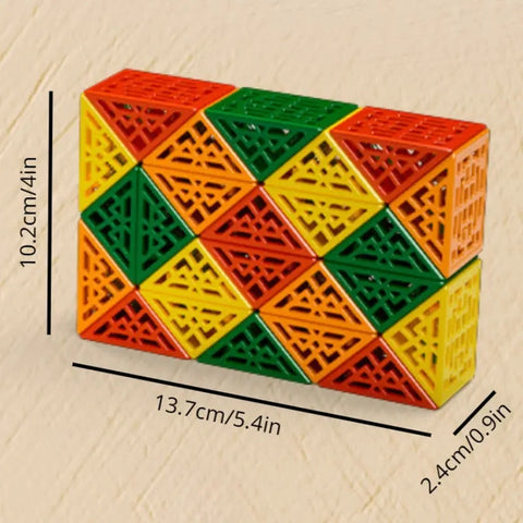 QiYi Geometric Magic Snake Cube Puzzle (24 Blocks)