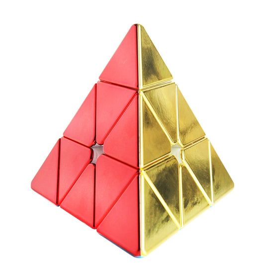 Sengso Pyraminx Metallic Speed Cube (Steel Ball) - Cuberkart