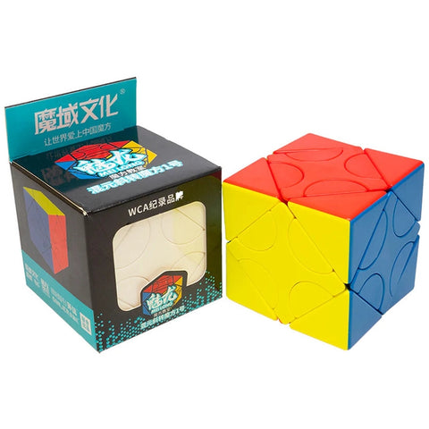 MoYu MoFang JiaoShi MeiLong Skewb Mixup I Cube Stickerless Magic Puzzle