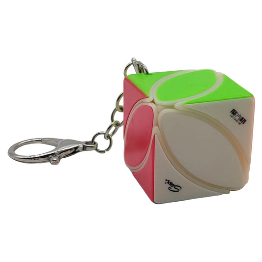 QiYi Mini IVY Leaf Keychain Cube - Cuberkart