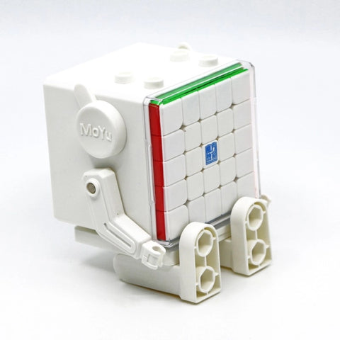 MoYu 5M 5x5 Magnetic Cube + Robot Toy Display Box