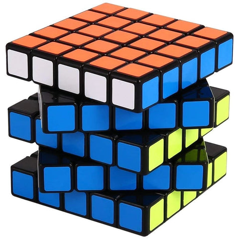 Qiyi QiZheng W 5x5 Speed Cube, Black-Base