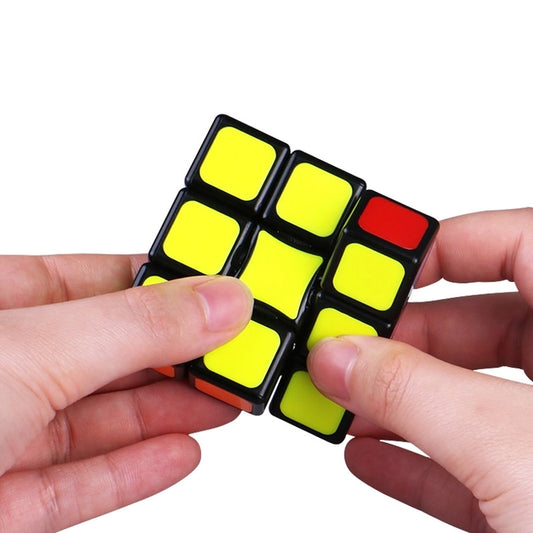 QiYi 1x3x3 Cube Super Floppy, Black Base - Cuberkart