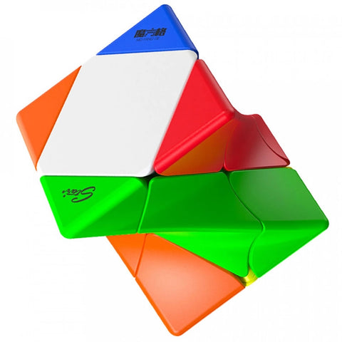 QiYi Twisty Skewb Cube Lite – Shape Mod, Compact, Advanced Challenge Puzzle