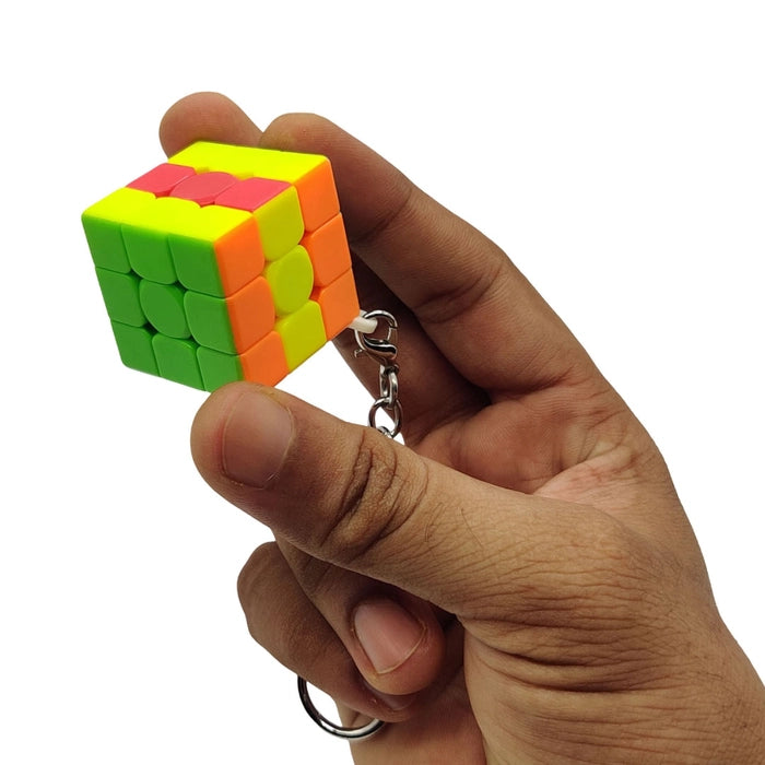 Mini Cube Key Chain QiYi Mini 3x3 Keychain Cube – Cuberkart