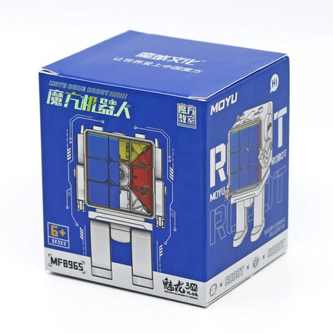 MoYu 3M 3x3 Magnetic Cube + Robot Toy Display Box