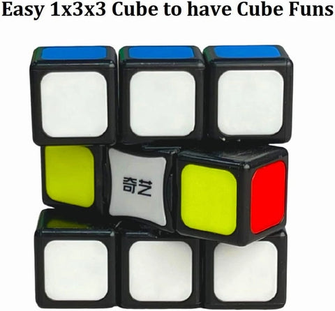 QiYi 1x3x3 Cube Super Floppy, Black Base