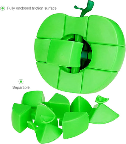 YJ 3x3 Apple Fruit Shaped Cube