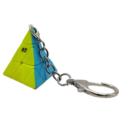 QiYi Mini Pyraminx Keychain Cube