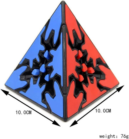 QiYi Pyraminx Gear Speed Cube (Tiled)