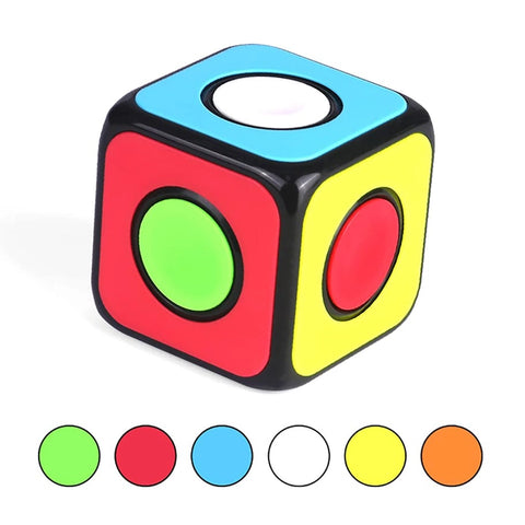 QiYi 02 1x1 Speed Cube Fidget Spinner Puzzle