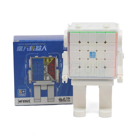 MoYu 5M 5x5 Magnetic Cube + Robot Toy Display Box