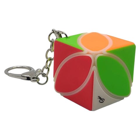 QiYi Mini IVY Leaf Keychain Cube
