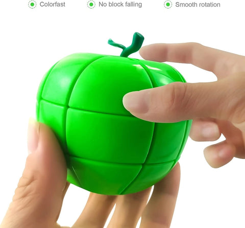 YJ 3x3 Apple Fruit Shaped Cube