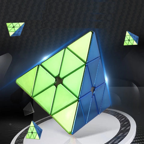 Sengso Pyraminx Metallic Speed Cube (Steel Ball)