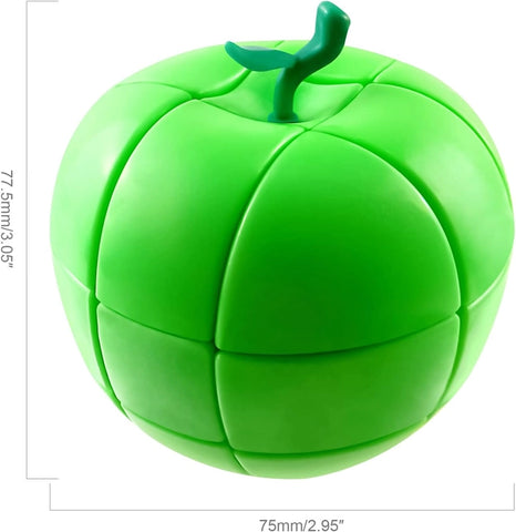 YJ 3x3 Apple Fruit Shaped Cube