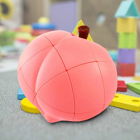 3x3 Peach Fruit Cube Puzzle