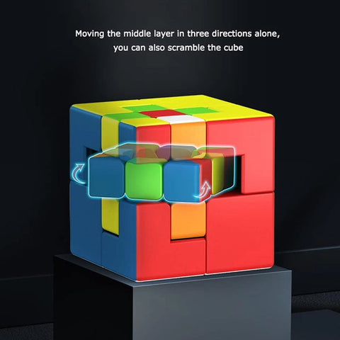 MoYu MeiLong Puppet Cube II Stickerless Magic Cube Puzzle
