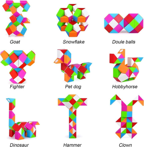QiYi Magic Snake Cube Puzzle (48 Blocks)