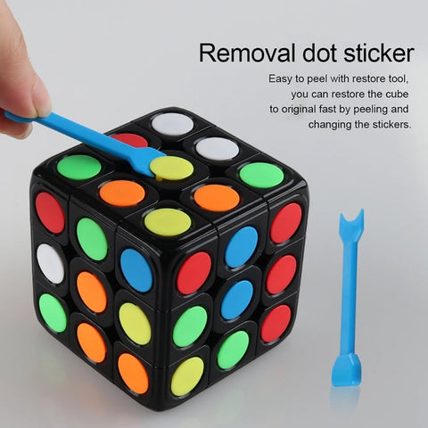 DIY 3x3x3 Dots Cube Puzzle