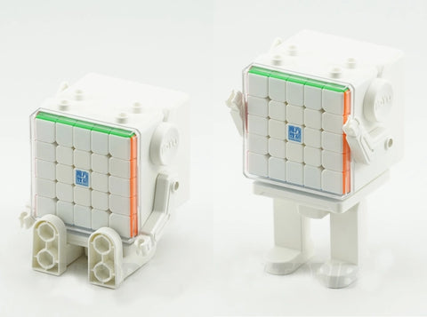 MoYu 5M 5x5 Magnetic Cube + Robot Toy Display Box