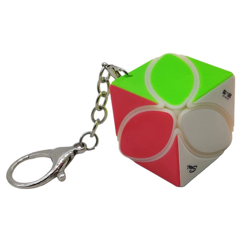 QiYi Mini IVY Leaf Keychain Cube