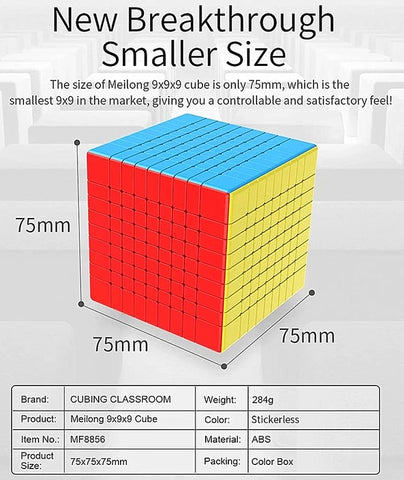 MoYu Meilong 9X9X9 Speed Cube