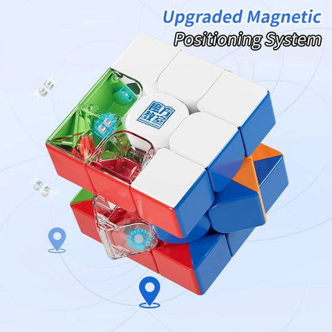 MoYu 3M 3x3 Magnetic Cube + Robot Toy Display Box