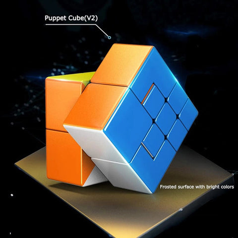 MoYu MeiLong Puppet Cube II Stickerless Magic Cube Puzzle