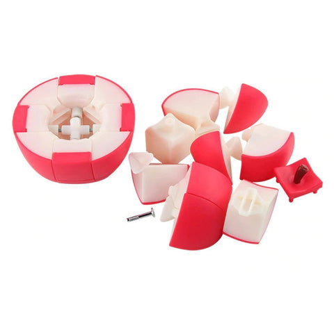 Fruit Cube Apple Shaped Magic Puzzle