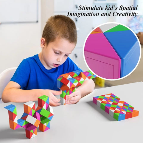 QiYi Magic Snake Cube Puzzle (72 Blocks)