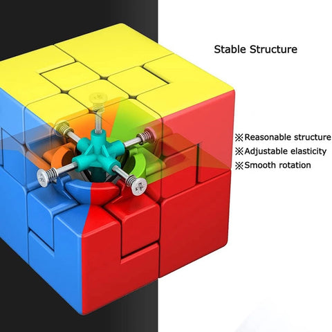 MoYu MeiLong Puppet Cube II Stickerless Magic Cube Puzzle