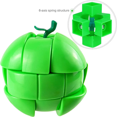 YJ 3x3 Apple Fruit Shaped Cube
