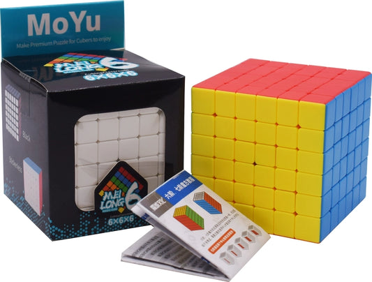 MoYu Meilong 6X6X6 Speed Cube - Cuberkart