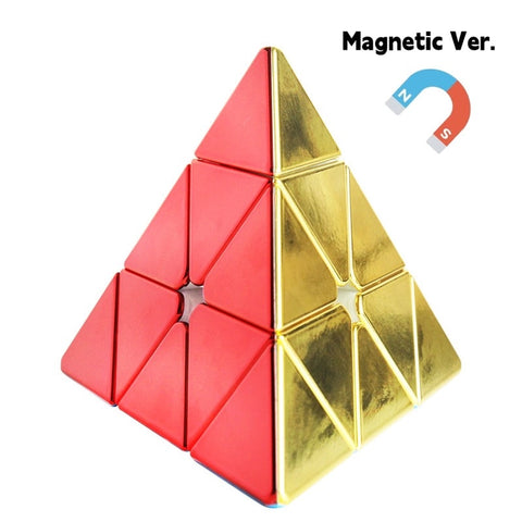 Sengso Pyraminx Metallic Speed Cube (Steel Ball)
